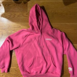 Dandy Pink Hoodie Sweater
